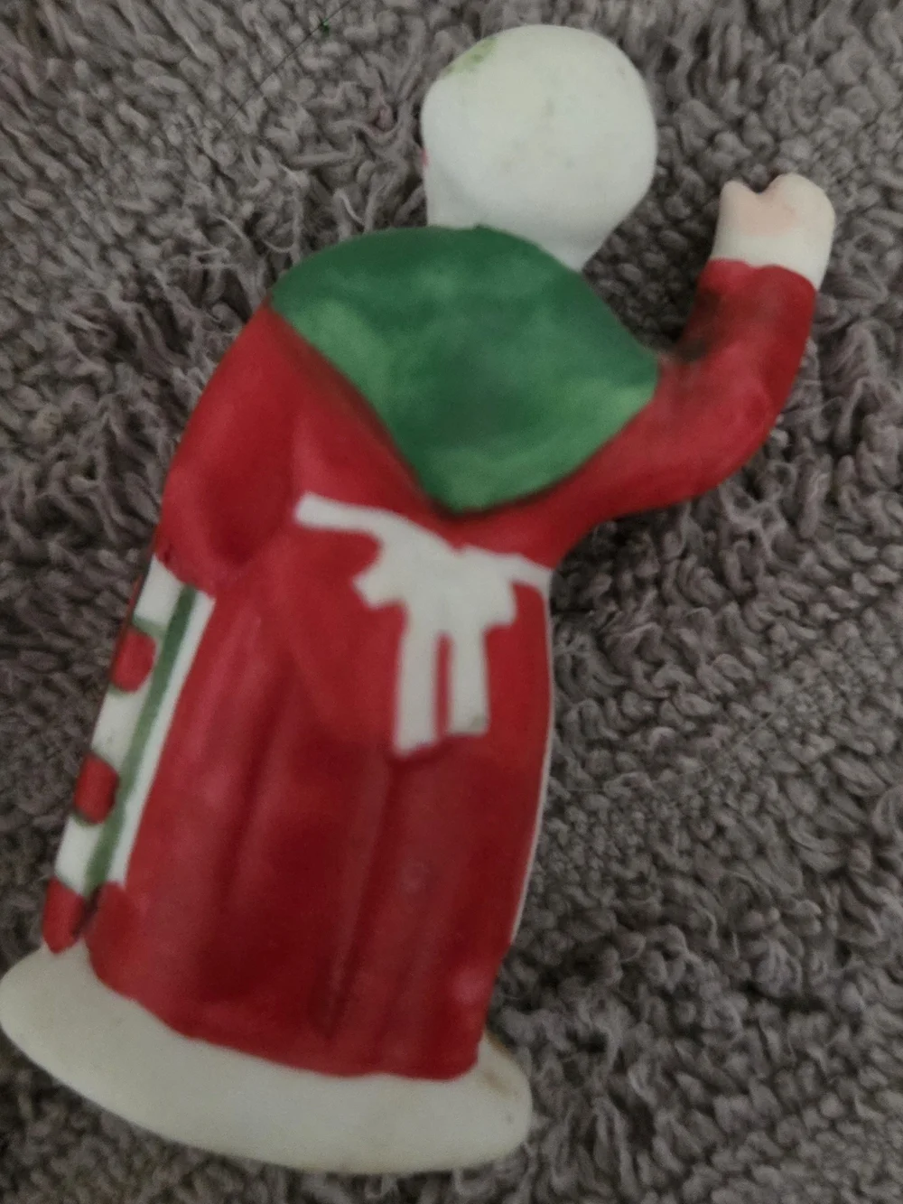 vintage porcelain Lemax Mrs. Santa Claus Figurine holiday village Dickensvale